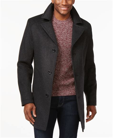 michael kors men's coat|michael kors men's overcoat.